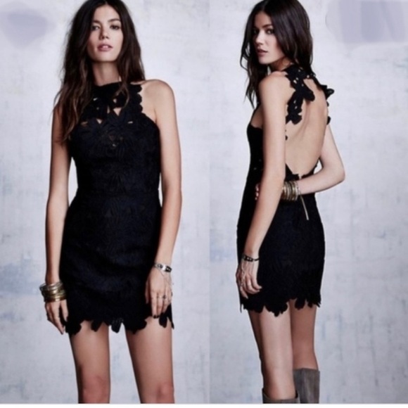 Saylor x Free People Jessa Lace Mini Dress - Picture 3 of 5